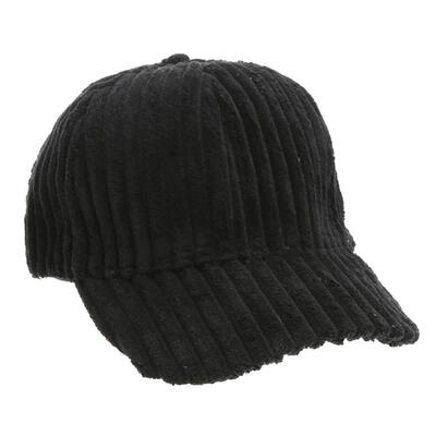 

Unisex Casual Winter Stripe Corduroy Baseball Cap Hip Hop Curved Brim Hat