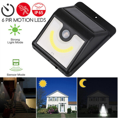 

〖Follure〗Solar Power PIR Motion Sensor Wall Light Outdoor Waterproof Garden Lamp