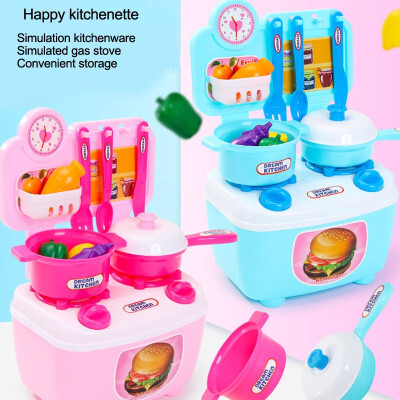 

Happy kitchenette Pink color for girls Funny toys