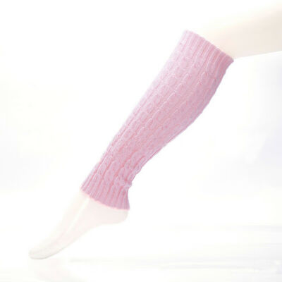 

Leg Warmer Women Warm Knee High Winter Knit Crochet Legging Boot Socks Slouch