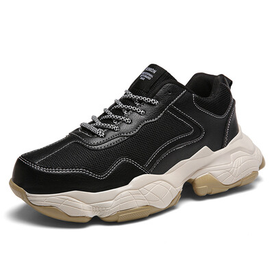 

Catwalk mens shoes old shoes retro fashion tide breathable mesh shoes casual sports running shoes