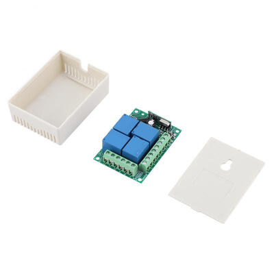 

Greensen 12V 433Mhz 4CH Channel Relay RF Wireless Garage Doors Remote Control Switch Receiver Module