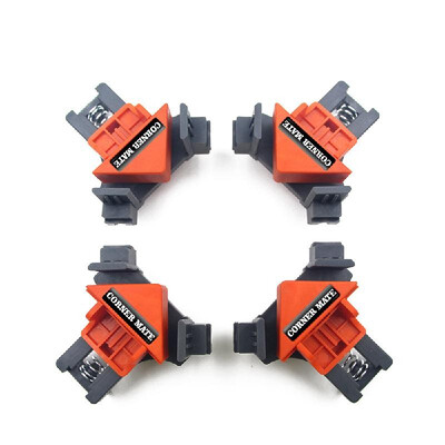 

Woodworking 90 Degrees Right Angle Clamp Clip Quick Fixing Picture Frame Corner Clamps