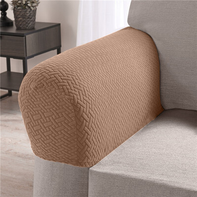 

SUPIN Jacquard fleece sofa armrest cover 7386