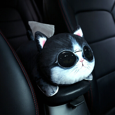 

Tailored Car Accessories Cute Cartoon Plush Tissue Holder Box Cover Home Decor