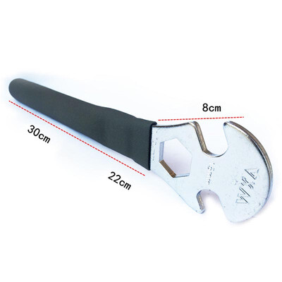 

Bike Pedal Multi Wrench Heavy Duty Spanner Repair Tool Long Handle Supplies