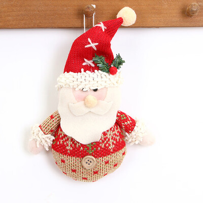 

〖Follure〗Christmas Ornaments Gift Santa Claus Snowman Reindeer Toy Doll Hang Decorations