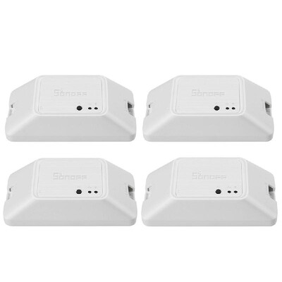 

SONOFF-BASIC R3 Intelligent ONOFF Wifi Switch Light Timer Support APPLANVoice Control DIY Mode 10PCS