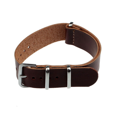 

〖Follure〗Fashion Concise PU Leather 20cm Wrist Watch Band Strap Pin Buckle BK