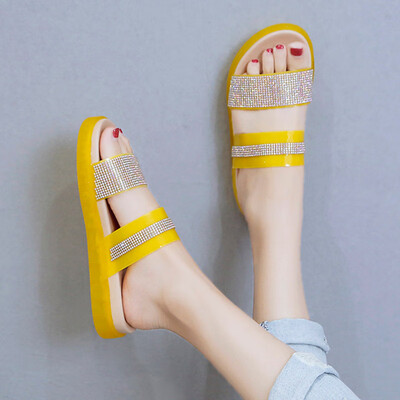 

Sandals Girl Summer Hi Shoes Leisure Rome Flat Bottom Simple Korean Version Fairy Wind