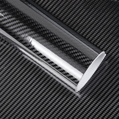 

Car Sticker Accessory Auto Film Black 5D Vinyl Film Carbon Fiber Car Wrap Film Carbon Fiber