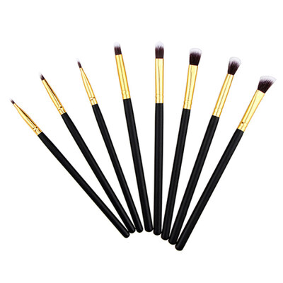 

8 Pcs Makeup Brush Blend Shadow Eyeliner Eyebrow Beauty Cosmetic Eye Brushes Set