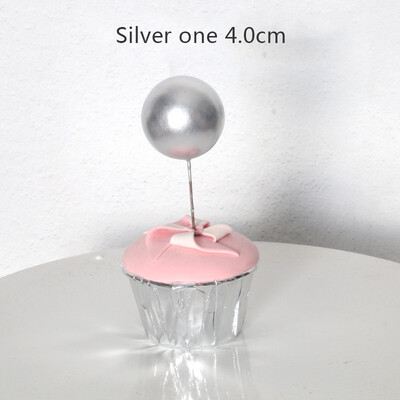 

FUNNYBUNNY Cake Decoration Golden Ball Cake Decoration Plug-in Decoration Baking Decoration Accessories Cake Topper