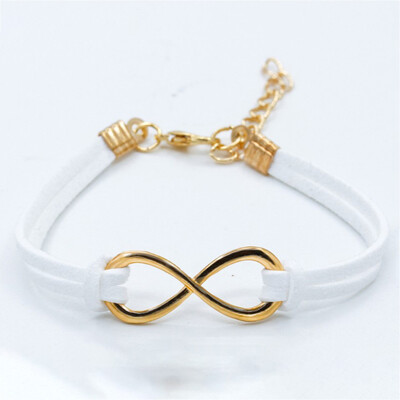 

Fashion Symbol 8 Word Creative Hemp Rope Bracelet Female Personality Fashion Bracelet Jewelry Hot Gift