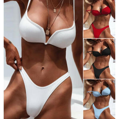 

New Womens Padded Push-up Bikini Set Swimsuit Bathing Suit Swimwear Beachwear