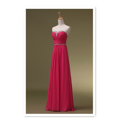 

2018 bride long dress wedding toast clothing host annual meeting evening dress costumes bridesmaid graduation dress