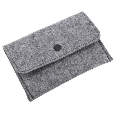 

Greensen Felt Wallet Bag Pouch Sleeve Case Multifunction Card Mobile Phone Pocket