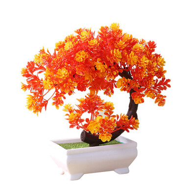 

Simulation Fake Potted Bonsai Tree Artificial Plant Desk Ornament Home Decor