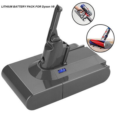 

〖Follure〗3000mAh 216V Battery For Dyson V8 Battery Absolute V8 Animal Vacuum Cleaner