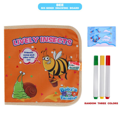 

Siaonvr Portable Soft Graffiti Erasable Drawing Animal Picture Book DIY Drawing Board