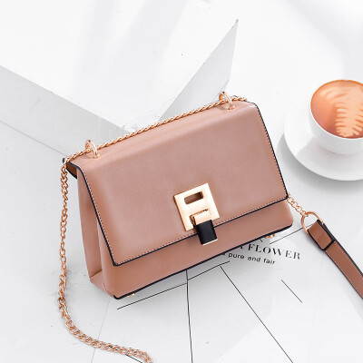 

Summer womens new fashion Korean version of the fashion chain bag single shoulder slanted bag lady square bag