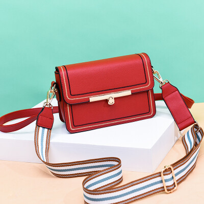 

Small bag girl summer fashion square bag slanted ck one shoulder envelope bag ins Korean version