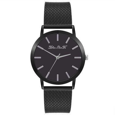 

Dropshipping Women Silver & Gold Mesh Dial Wristwatches Fashion Casual Womens Steel Quartz Watches Relogio Feminino &Ff