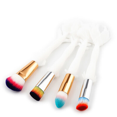 

〖Follure〗4PCS Cosmetic Makeup Brush Lip Makeup Brush Eyeshadow Brush