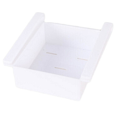 

2019 New Fridge Inner Wall Pane Separator Baffle Bottled Basket Foldable Fridge Preservation Category Box