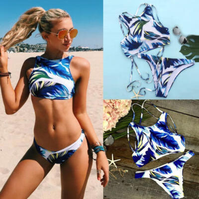 

Womens Padded Push-up Bra Bikini Set Swimsuit Swimwear Beachwear Bathing Suit