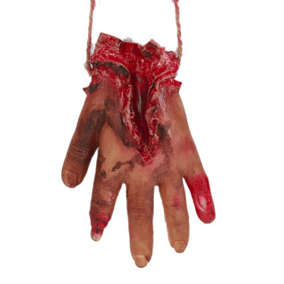 

Broken Hand Foot With Rope Blood Horror Halloween Decoration Severed Bloody Limbs Hand Novelty Dead Broken Hand Gadgets