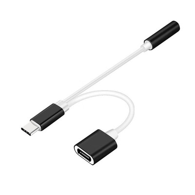 

Y-USB 31 Type C Audio Charging Cable Type C To 35 Aux Jack Earphone Audio Cabl