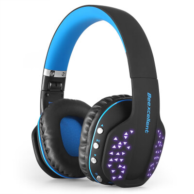 

Beexcellent Q2 Over-ear Stereo Dynamic Bluetooth Headset with Mic&LED lights