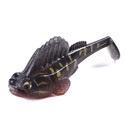 

7cm 14g Fishing Lure Lead Head Artificial Soft Bait with Tail