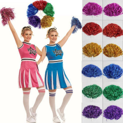 

US Handheld Poms Cheerleader Cheerleading Cheer Dance Party Football Club Decor
