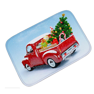 

Christmas Door Mat Floor Mat Snowman Year Christmas Decoration Home Interior Carpet Mat Floor Mat Home Garden