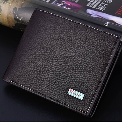 

Mens Wallets Fashion Business Leather Purse Brand Solid Card Purse Men Vintage Leather Wallet Credit Card Dollar Price