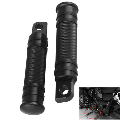 

2x Motorcycle Aluminum CNC Pedal Slim Foot Pegs Set For Harley Touring Sportster