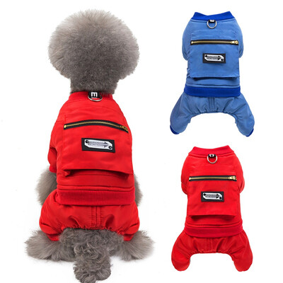 

Winter Pet Dog Clothes For Small Dogs Warm Puppy Pet Cat Down Jacket Waterproof Dog Coat Chihuahua French Bulldog Pug Clothing