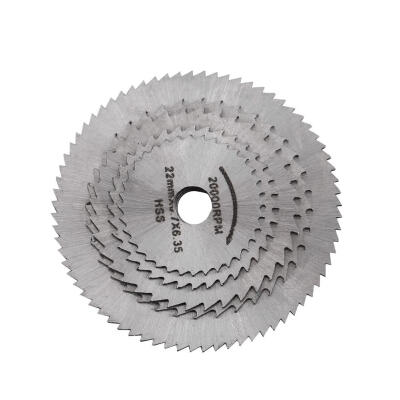 

Greensen Mini HSS Rotary Tool Saw Blades For Metal Cutter Power Set Wood Cutting with 2 Rods