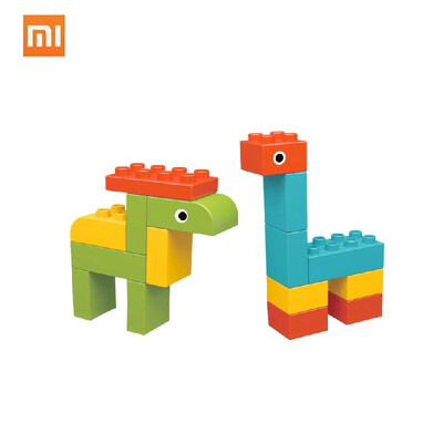 

Xiaomi Mitu Large Animal Zoo Building Blocks 61pcslot Early Educational Toys Safe Material For Smart Home Gifts for Kids