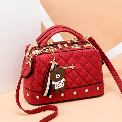 

2018 autumn&winter trend new single shoulder diagonal small bag Korean fashion handbag small square bag small