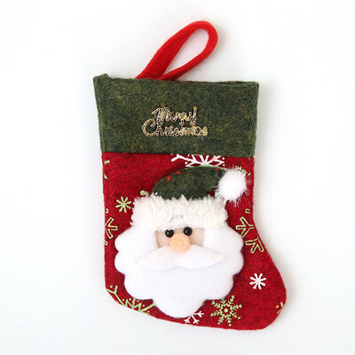 

Santa Claus Reindeer Christmas Socks Xmas Tree Hanging Decoration Home Ornaments