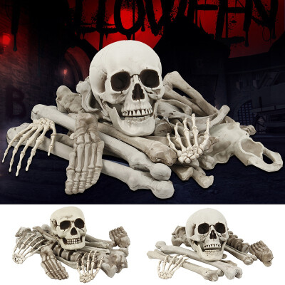 

Haunted House Chamber Bar Props Halloween Party Horror Decoration Simulation Broken Bones Bone