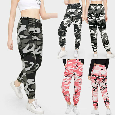 

Women Ladies Camo Cargo Trousers Pants Military Army Combat Camouflage Printed
