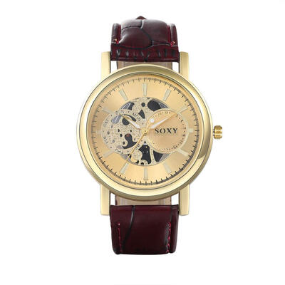 

Fashion Leather Collocation Wrist Watch