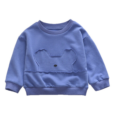 

Unisex Baby Cartoon Pattern Sweatshirt Autumn Cotton Long Sleeve Shirt Top