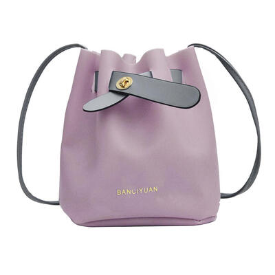 

Jelly Girls Shoulder Handbags Women Casual Small PVC Bucket Crossbody Bags