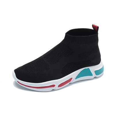 

Stretch socks shoes womens shoes summer loafers high-heeled shoes knitted Korean fashion casual sports shoes tide shoes