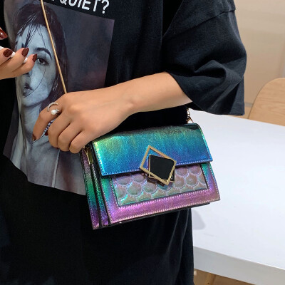 

Net red packet wild female bag 2019 new wave fashion shoulder bag summer small fresh ins foreign gas Messenger bag